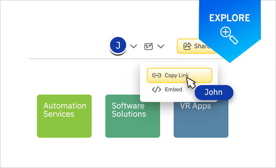 Invite your team to collaborate