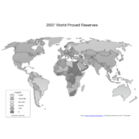 World Proved Reserves Map